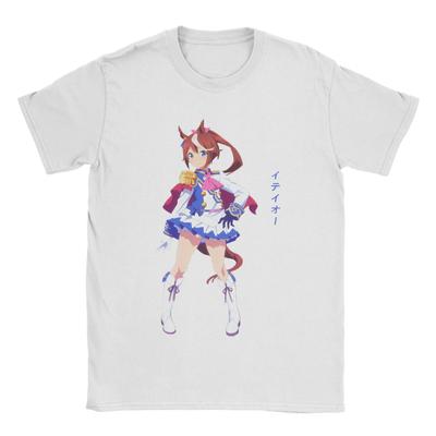 Uma Musume pretty Derby Сезон 3 Футболка Харадзюку Футболки Уличная одежда Топы Пляж Чистый хлопок Удобная Большой размер 5XL Одежда