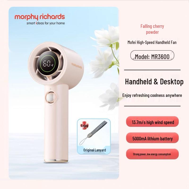 Портативный мини-вентилятор Mofei с USB-зарядкой - Мощный, Тихий, Ручной/Настольный Персональный Вентилятор