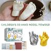 3D Clone Hand Footprint Powder Parent-Child Gift Children's Gifts Souvenir Production Handmade J0G0