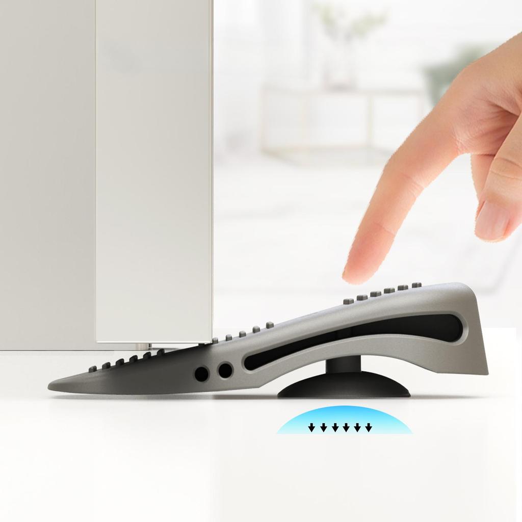 Силиконовый дверной стопор, амортизирующий блок, клин, защита для детской безопасности, дверной стопор, присоска для предотвращения столкновений с удобным хранением