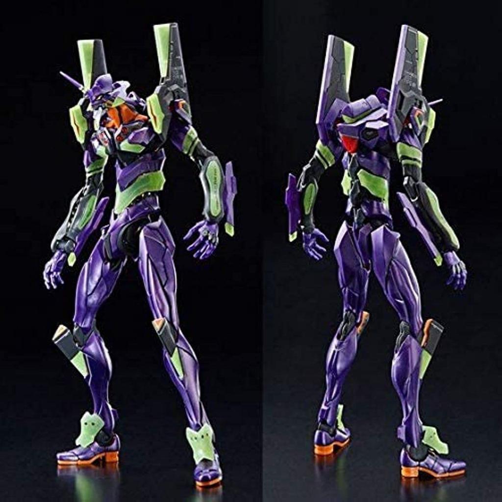 RG Evangelion New Theatrical Version Humanoid Battle Weapon Android Evangelion Battle Specification Scale Plastic Model General-purpose Unit-01 [Night