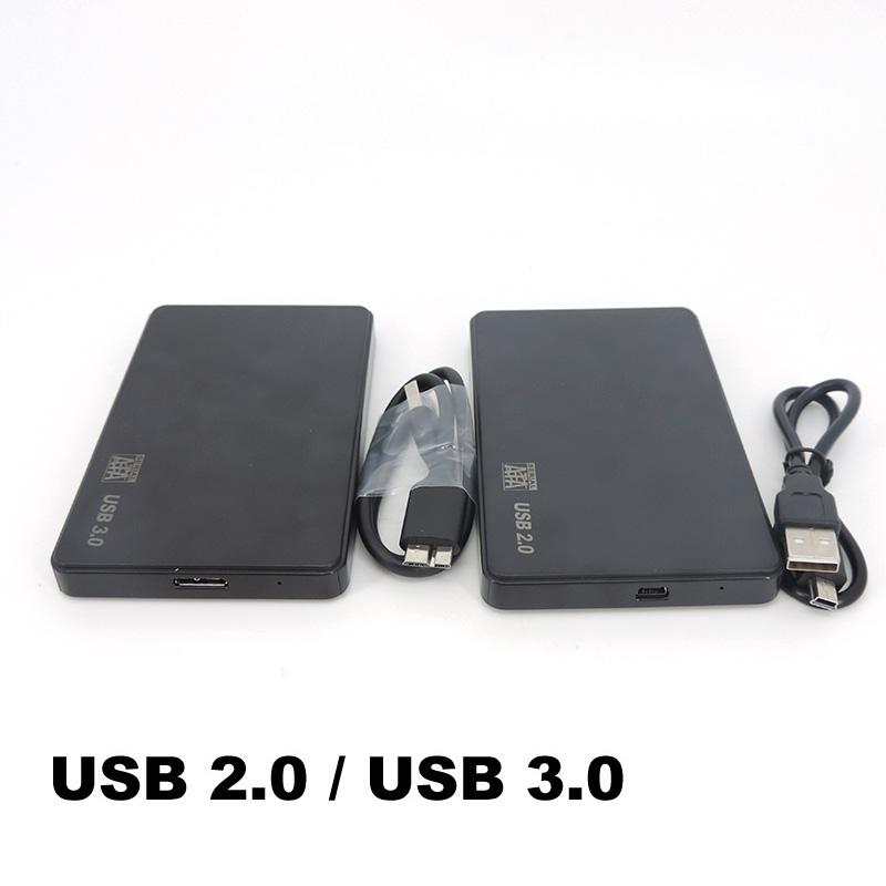 External HD Case 2.5 HDD Case SSD External Hard Drive Box Enclosure 6Gbps 10TB SATA To USB2.0/3.0 Hard Disk Case Adapter