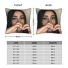 Actor S-Sofia C-Carson Pillow Cover Novelty Pillow Case For Sofa Car Home Decor Soft Pillowcases Gift