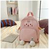 New High-value, Fresh and Sweet, Cute Cartoon Chick Backpack, Grade 3-6 Large-capacity Backpack for Primary School Students
