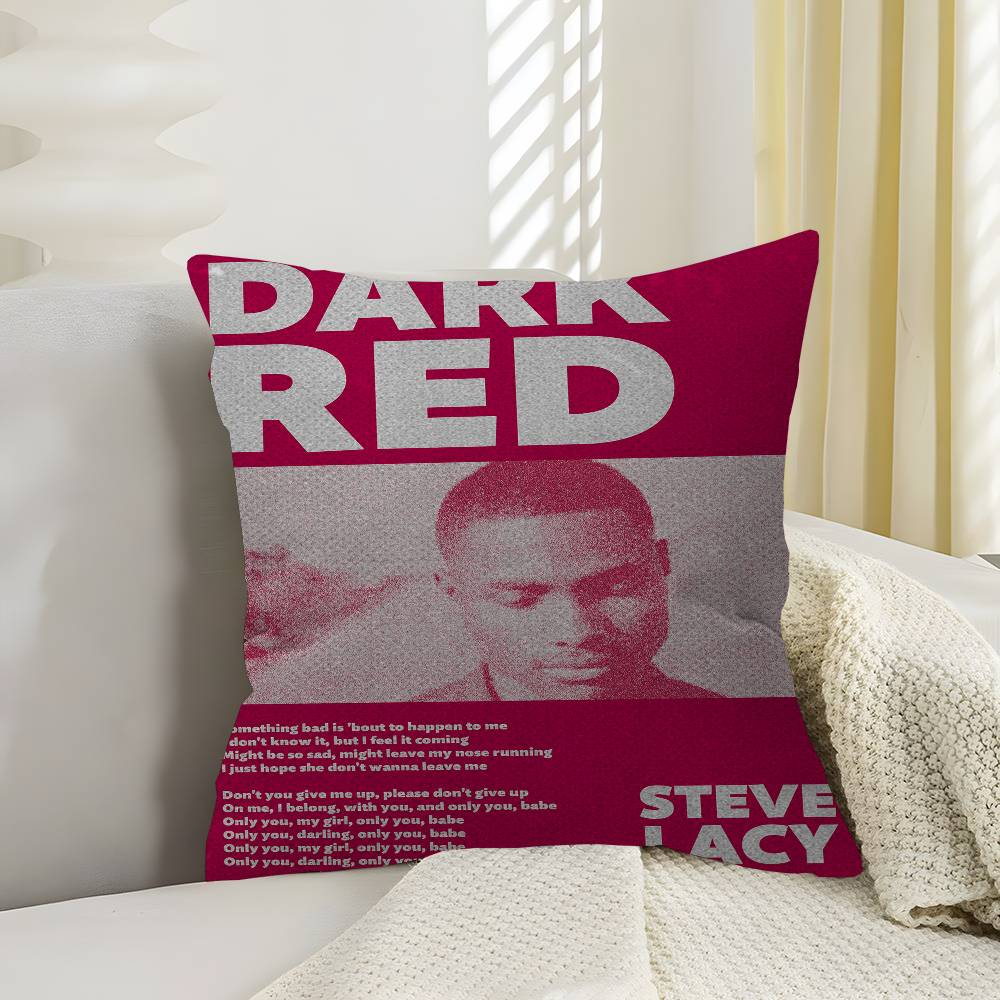 Singer Steve Lacy Cushion Cover Inches Farmhouse Decor Home Throw Pillow Covers For Couch Decorations