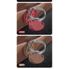 SEAMETAL Foldable Car Cup Holder Electroplated Auto Door Hanging Drink Holder Bottle Stand Space Saving Car Interior Accessories