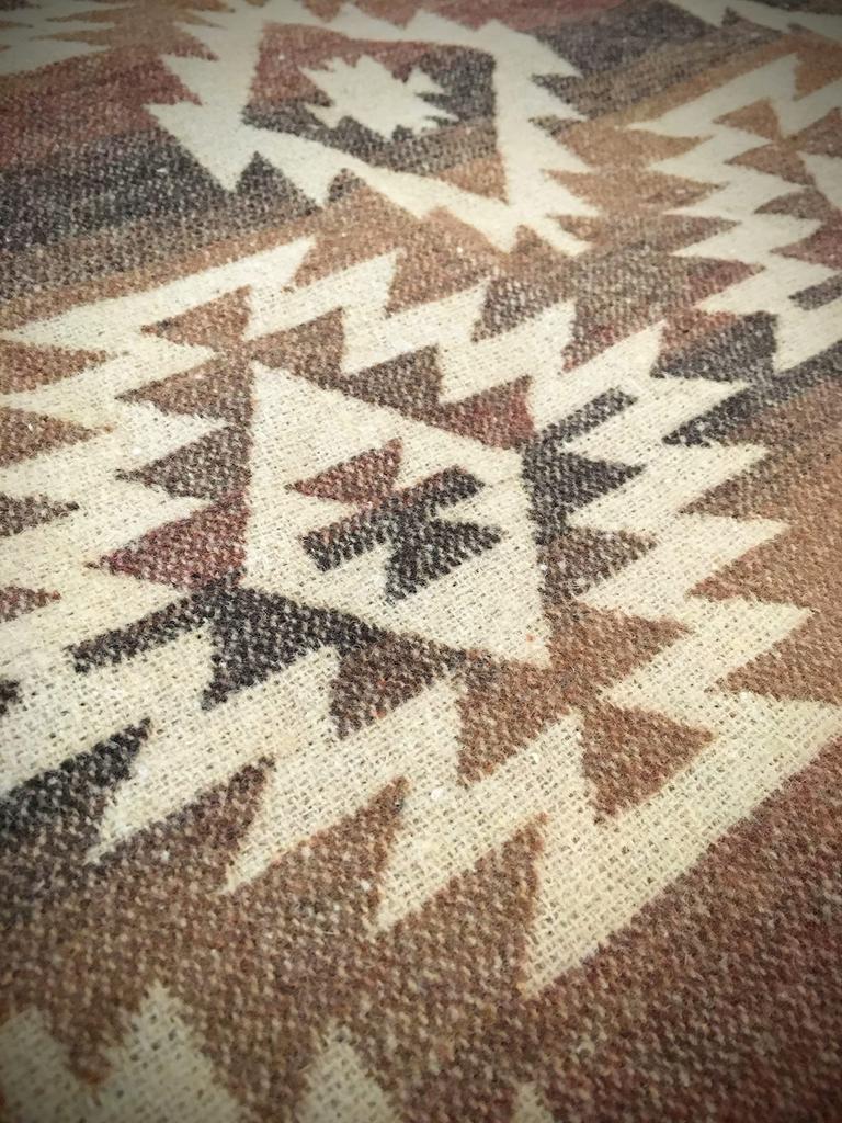 Ethnic Jacquard Thick Fabric Cotton Material Scraps Native Pattern Ortega Craft Materials Craft Supplies Handmade Bags Accessories Making Works Beige