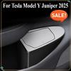 Для Tesla Model Y Juniper 2025 Хранение в передней двери Мусорное ведро Бокс для хранения в двери автомобиля Многофункциональный ящик для хранения Автомобильные аксессуары