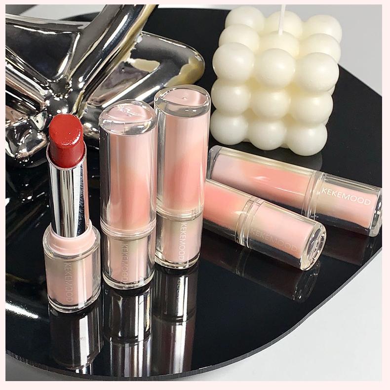 Emmanuel Lipstick Water Gloss Lipstick Mirror Moisturizing and Moisturizing Women's Whitening Lip Balm