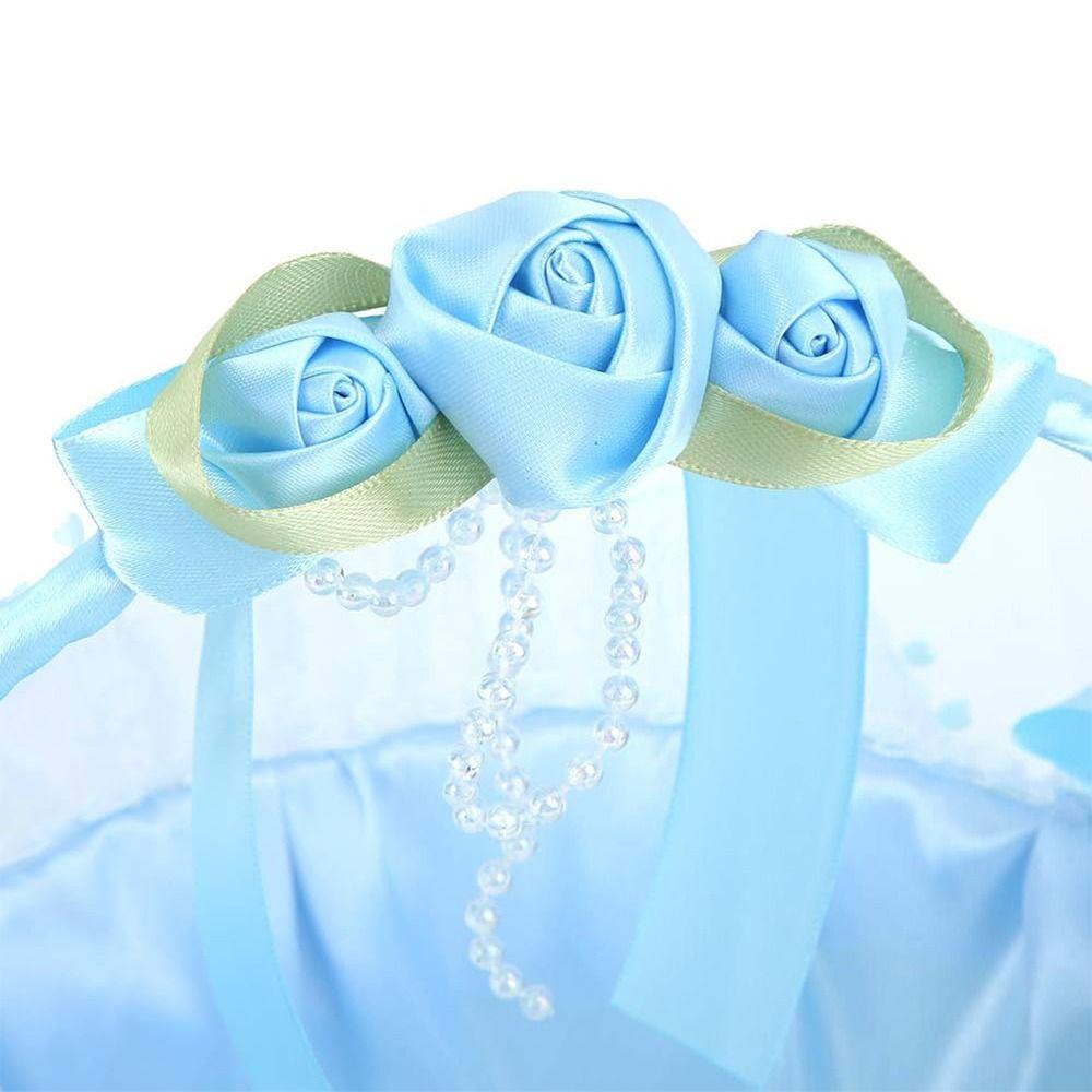 Lightweight Wedding Flower Basket Petal Holder for Indoor Outdoor Beach Weddings