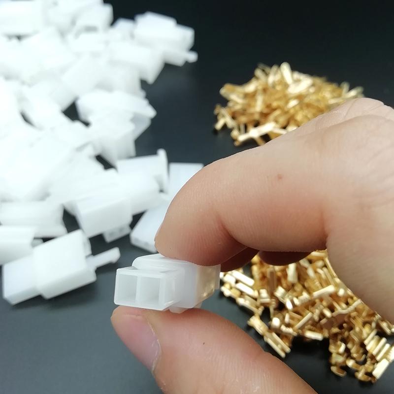 50 X Car Electrical 2.8mm 2 3 4 6 9 Pin Cable Crimp Connector Terminal W Hook