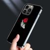 Bright Red Roses Flowers Phone Case For Iphone 16E 15 Pro 14 Plus 17E 16 17 Pro Max Air 11 12 13 Mini Shockproof Capa Cute Co