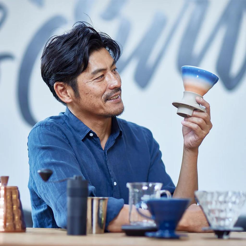 HARIO Coffee Dripper Switch Sunrise Collaboration Model Arita Ware Immersion Dripper with 40 Paper Filters SSDC-200-SUN