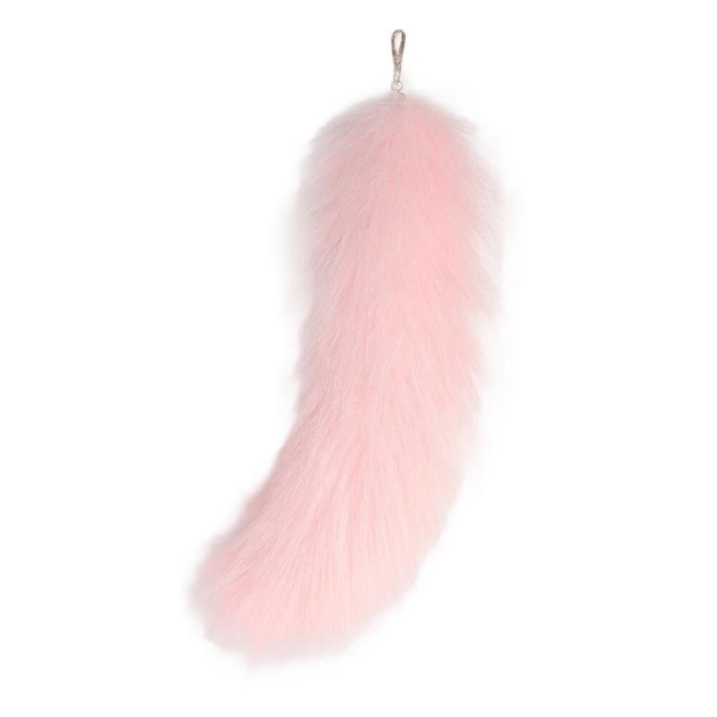 Flexible Mask With Plush Tail DIY Crafting Supply Costume Accessory For Costume And Creative Dressing Up Event