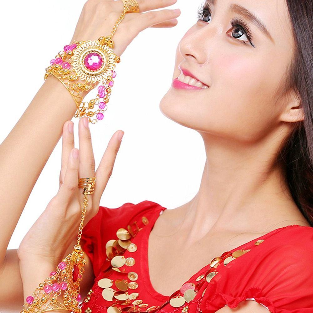 Bead Ring Bohemian Performance Accessories Bracelet Dance Accessories Belly Dance Costumes