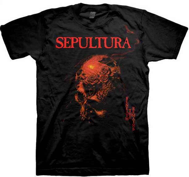 SEPULTURA - Beneath The Remains - ФУТБОЛКА S-M-L-XL-2XL Совершенно новая футболка