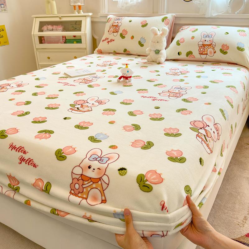 Мягкая простыня в цветочном стиле, постельное белье, не раздражающее кожу, простыня на резинке, зимнее покрывало Sabanas Para Cama (Наволочка Нужен заказ)