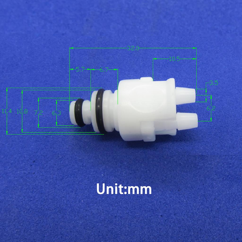 4 шт. соединитель манжеты для измерения артериального давления, заглушка для подключения воздушного шланга, аксессуары для измерения артериального давления, больничные принадлежности для клиники, часть манжеты для измерения артериального давления