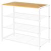 Półka regał stojak na buty 4-poziomowa 80x30x56cm BRUNBESTE BB-3557