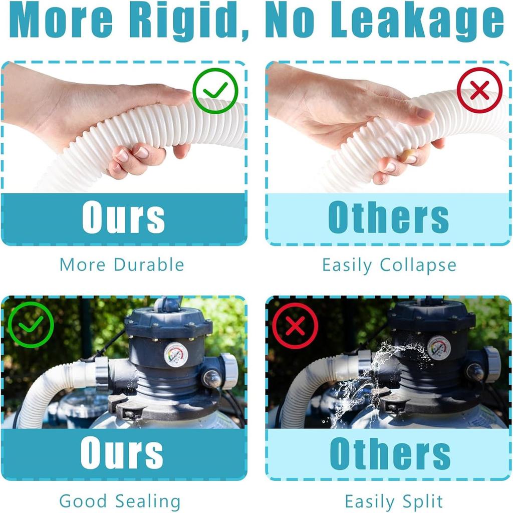 Надувной шланг для бассейна, сменный шланг для фильтра бассейна