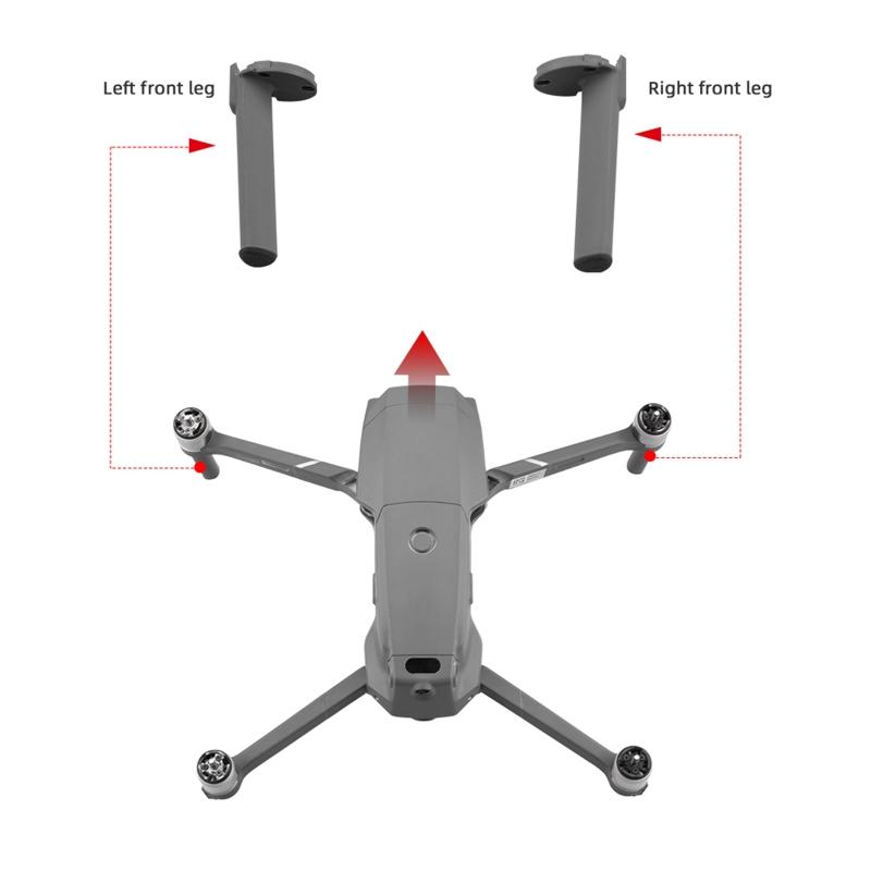 For  for Mavic Landing Gear Protective Bracket Base Tripod Drone Booster Elevated Support Leg for Mavic 2 Pro Accessorie