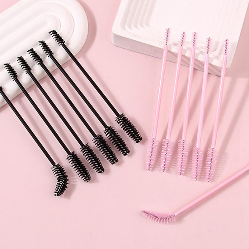Mascara Wand Applicator Lashes Extension Tools Double-Ended Makeup Eyelash Brushes Disposable Eyelash Brush Plastic Handle