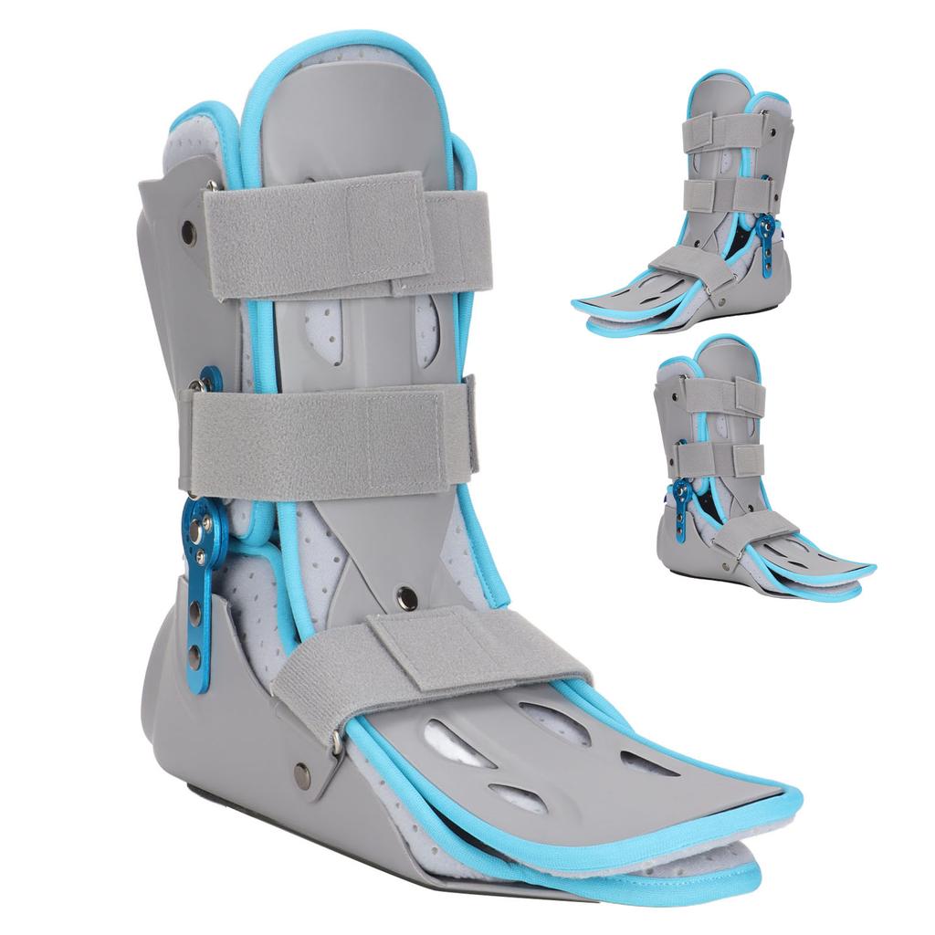 Ankle Support Stabilizer Brace Adjustable Angle 360° Protection Breathable Foot Drop Fixation Splint