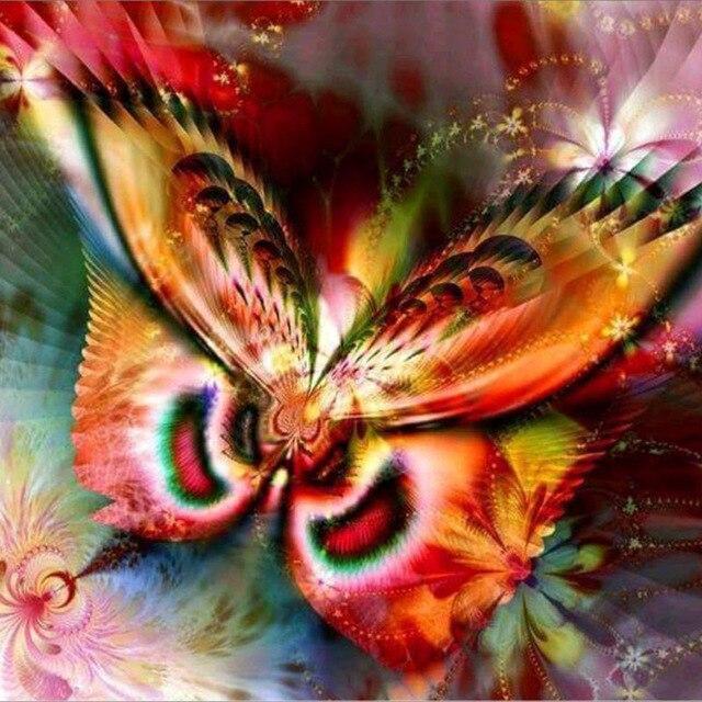 5d Алмазная картина Рыба Мозаика Животное Подарок ручной работы DIY Алмазная вышивка Крестом Озеро Домашний декор