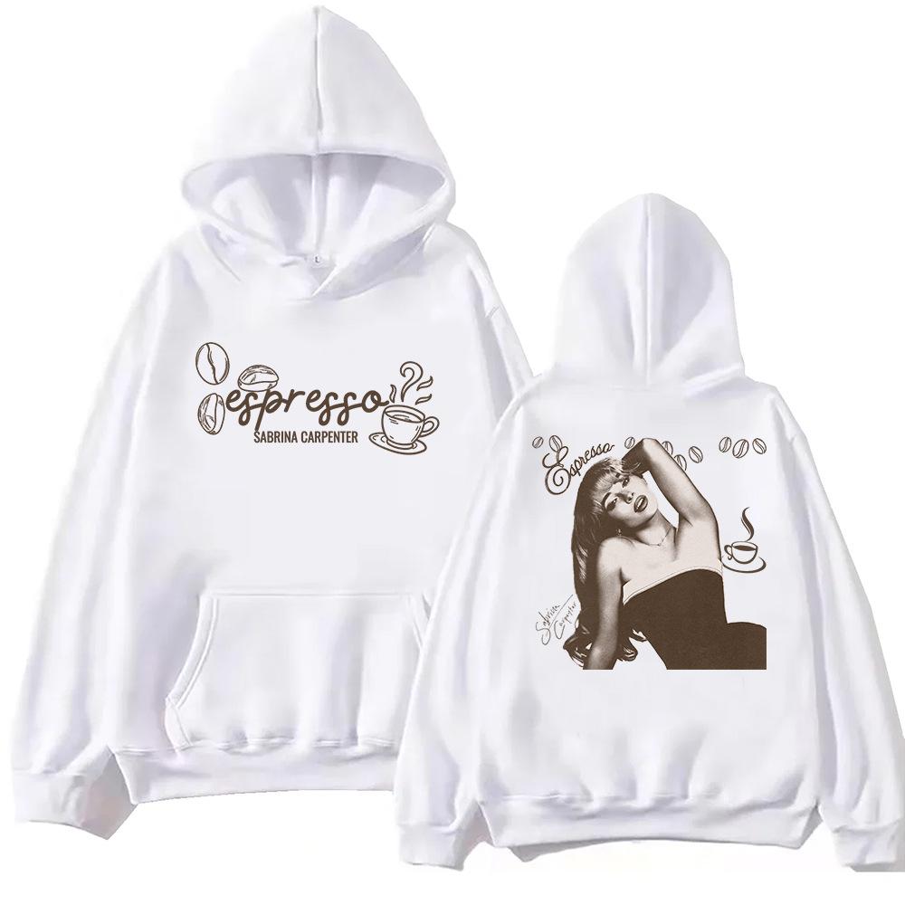 Худи Sabrina Carpenter Espresso Унисекс Харадзюку Пуловер