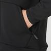 adidas Серия Essentials Мужская Однотонная с Принтом Логотипа-Буквы Худи с Длинным Рукавом Повседневная Куртка Черная IX5706