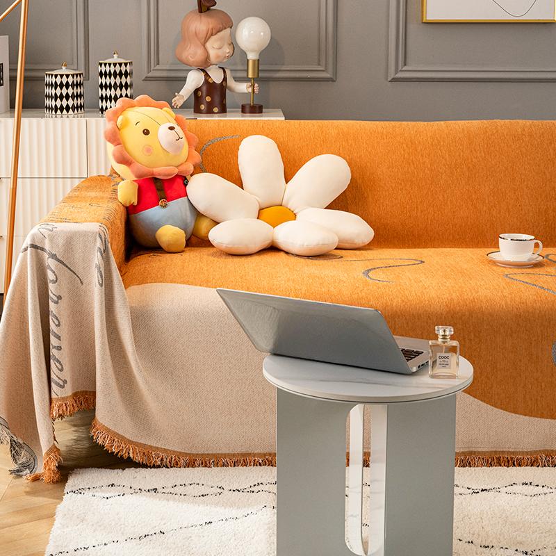 Полотенце для дивана с защитой от кошек, полная подушка, простой современный чехол для дивана, универсальный чехол для четырех сезонов, ткань в стиле Ins