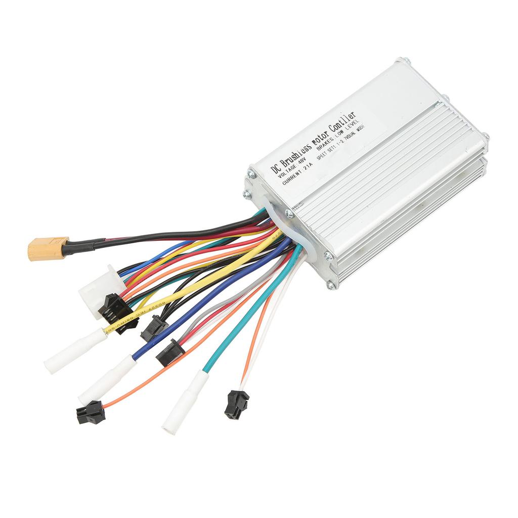 48 В бесщеточный контроллер двигателя 21 А Чувствительный контроллер из алюминиевого сплава постоянного тока бесщеточный контроллер для
