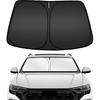 ARISMOTOR Солнцезащитный козырек на лобовое стекло для Hyundai Kona 2024-2025 2026, Подходящий складной солнцезащитный козырек на переднее стекло, Защитный козырек, Блокирует УФ-лучи, Сохраняет ваш автомобиль