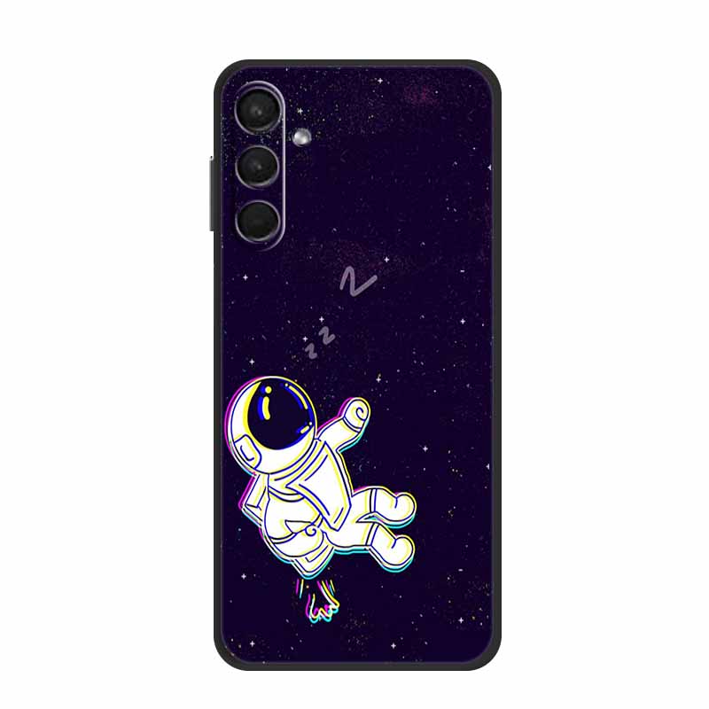 Для Samsung Galaxy A15 4G 5G Чехол Астронавт ТПУ Мягкий Силикон Задняя Крышка Телефона для SamsungA15 A 15 Защитник Космонавт Крутой Чехол