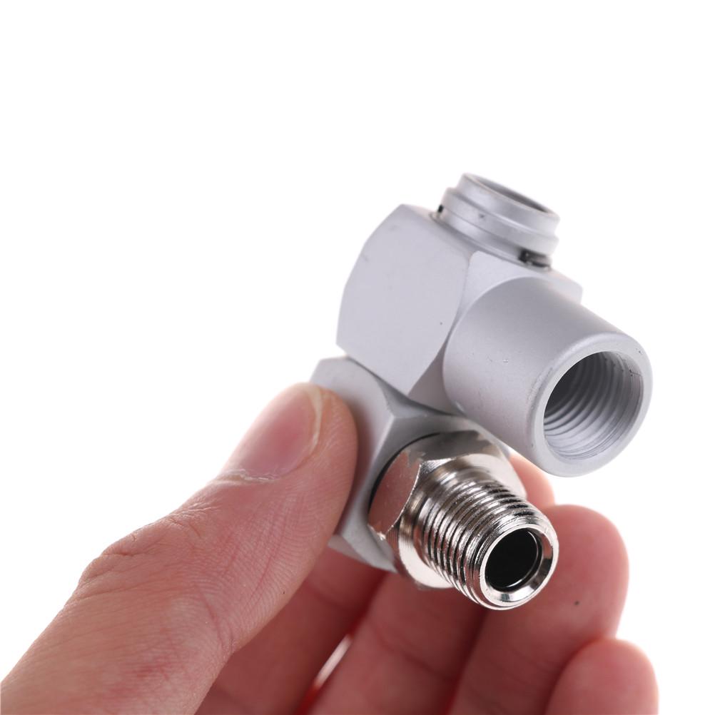 360 Swivel Air Line Connector 1/4″ Bsp Pneumatic Fitting Screw Joint Adjustable