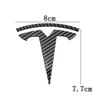 Автомобильная наклейка 2025 Горячий ABS для Tesla Model 3 Mode Y Наклейка на крышку логотипа переднего капота автомобиля Стикер Эмблема Стайлинг Кузов автомобиля Задний значок багажника Ac