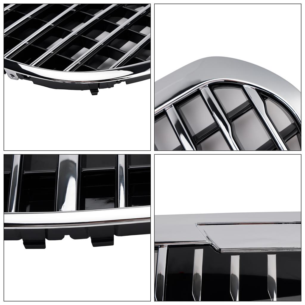 Хромированная решетка переднего бампера подходит для Mercedes S-класса W223 S580 S680 2021-2023