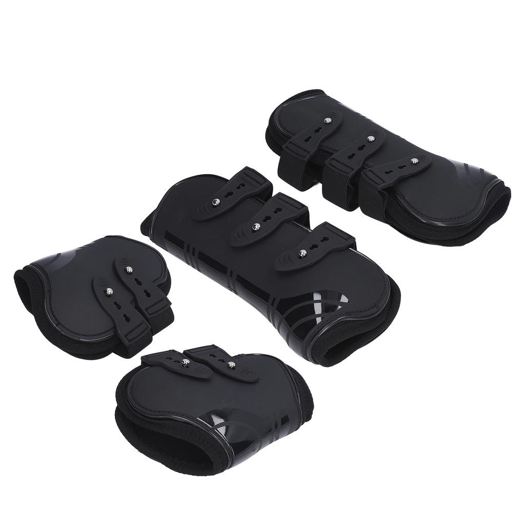 4 шт., безопасные мягкие износостойкие сапоги для защиты сухожилий лошадей из полиуретана, набор из