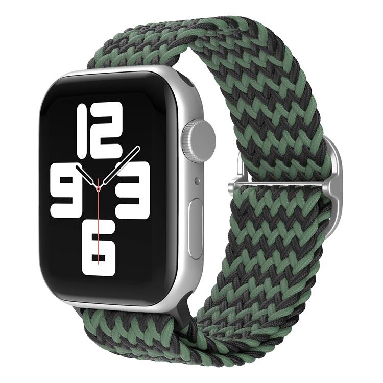 Плетеная петля Solo для Apple Watch Band 44 мм, 40 мм, 45 мм, 41 мм, 49 мм, 42 мм, 38 мм, эластичный браслет IWatch Series 7, 3 SE, 6, 8, ультра-ремешок для ремешка для наручных часов
