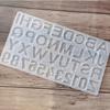 1Pcs English Alphabet Epoxy Resin Molds Mixed Style Silicone Casting Molds For DIY Jewelry Making Findings Supplies Accessories