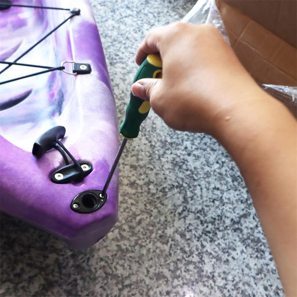 2 шт. Универсальный комплект сливных пробок Комплект сливных пробок для каяка Резьбовая заглушка для каяка каноэ B