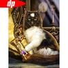 5d DIY Diamond Painting Full Round Arrival Cat Diamond Embroidery Icons Animal Home Decoration