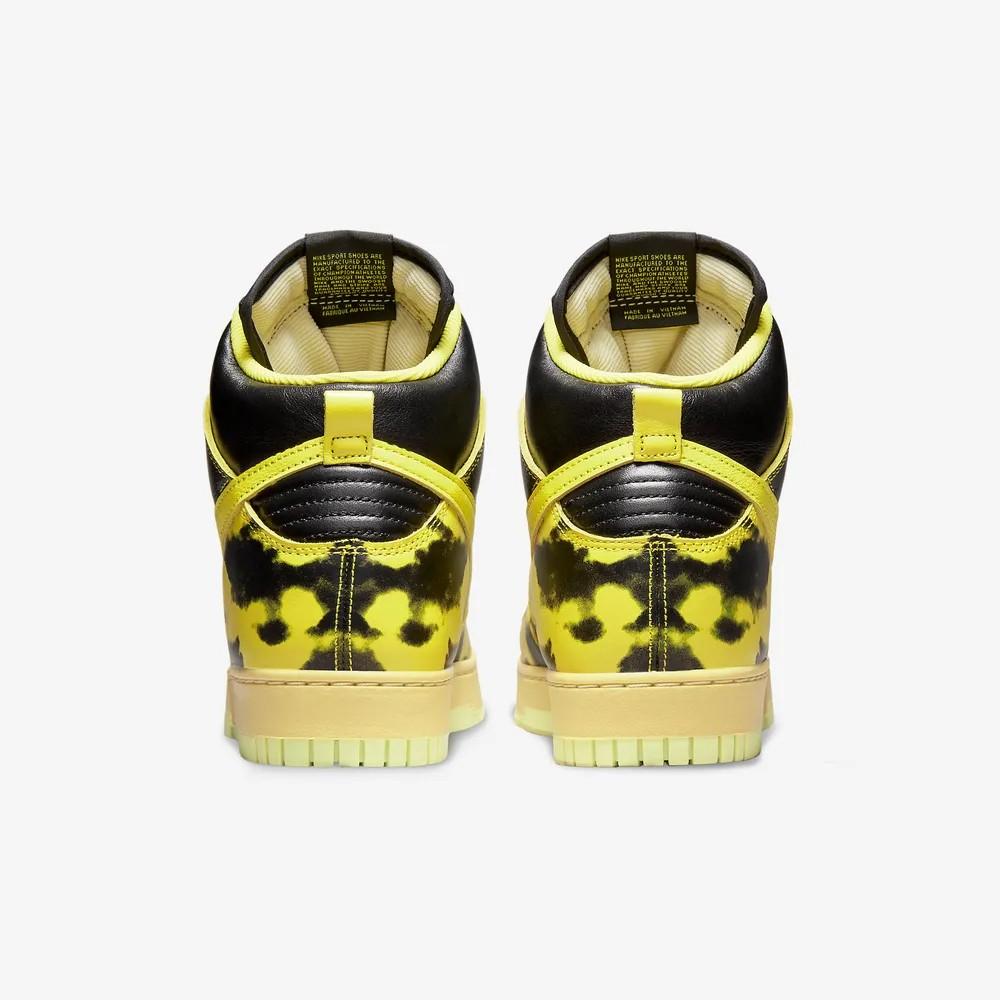 Nike Dunk High 1985 SP Yellow Acid Wash DD9404-001