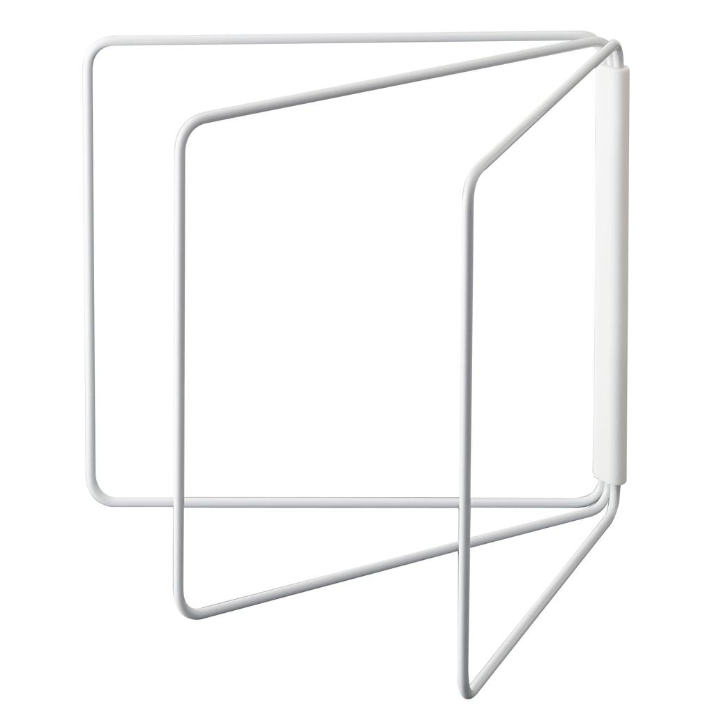 Yamazaki Jitsugyo Складная тканевая Примерно x x В25см Башня Тканевая Вешалка-Стойка 2787 (Ямадзаки) Вешалка, белая, Ш27,5~53,5 Г2,2~54,5