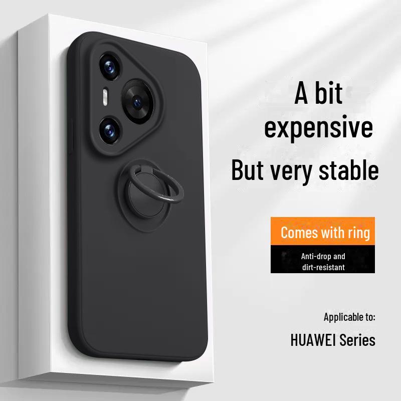 Чехол-держатель из жидкого силикона Huawei Pura70Ultra для Mate60Pro