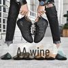 Осень/Зима 2023 Мужские кожаные высокие ботинки Martin большого размера Octopus Zipper Outdoor