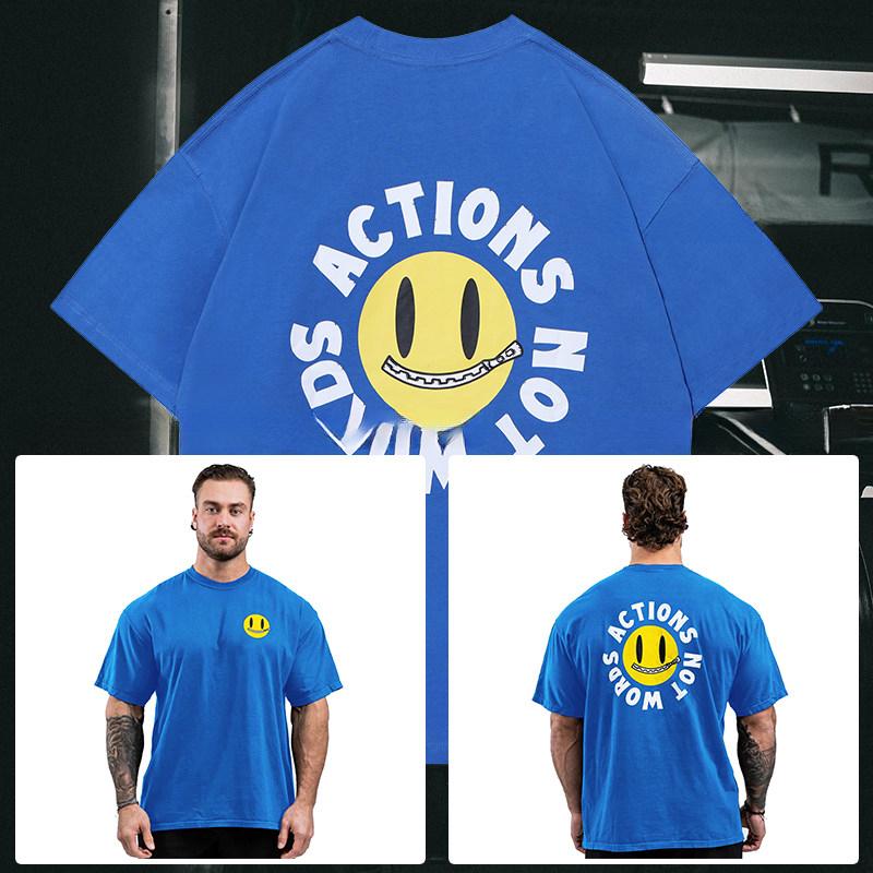 CBUM Chris American Loose Fitness Training Gym Casual TShirt Mens and Womens Luxury Brand Top 2026 New Art Logo