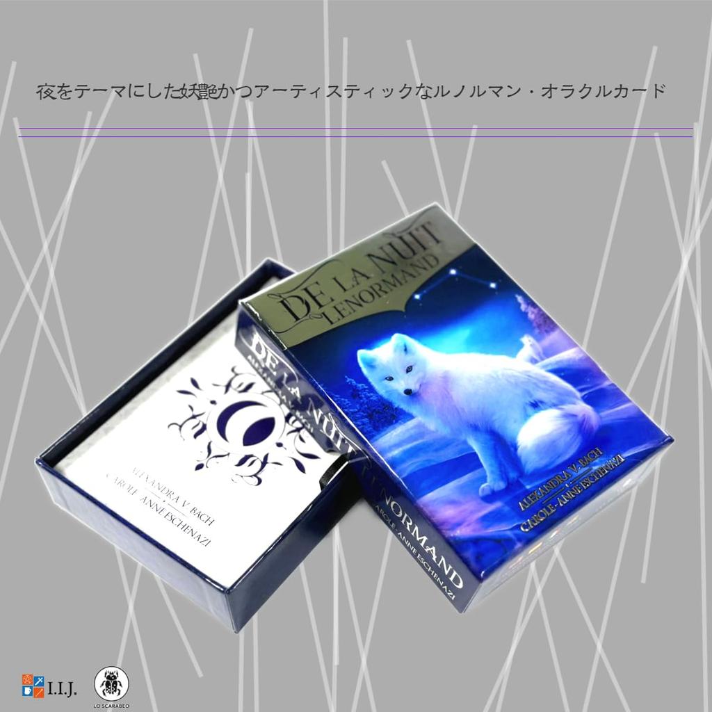 Ленорман Де Ла Нуит Ленорман Оракул Гадание с Японскими Аутентичными Картами I.I.J, Карты, Гадание, Инструкции,