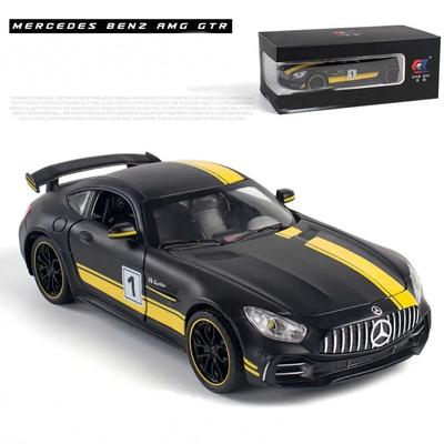 1/24 Benz GTR AMG-GTR Sport Alloy Car Diecasts & Toy Vehicles Toy Car Metal Collection Model Car Model High Simulation Kids Gift