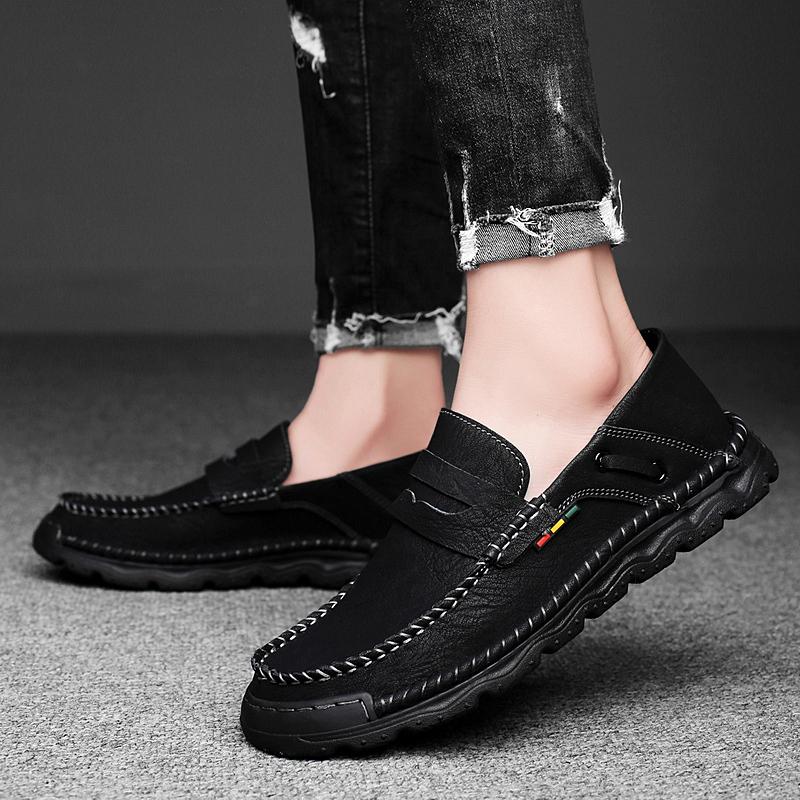 Модная кожаная обувь Повседневная деловая обувь для мужчин Платье Tenis De Hombre Мокасины Мокасины Tenis Caballero Дизайнерская